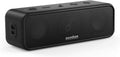 Anker 3 Portable Bluetooth Speaker - Wireless, IPX7 Waterproof, 24H Playtime, Pure Titanium Diaphragm Drivers, Partycast, Bassup, Custom EQ App - for Home, Shower, Outdoor, and Beach